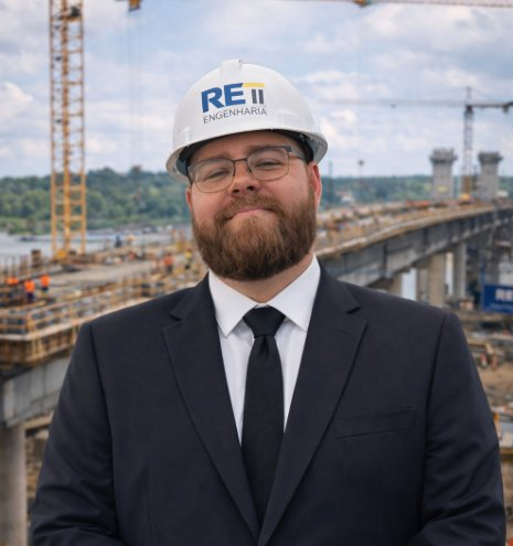 Rodrigo G. Gusmão — Engenheiro Civil e Responsável Técnico da RET Engenharia
